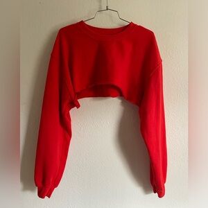 Joah Brown Cropped Sweater